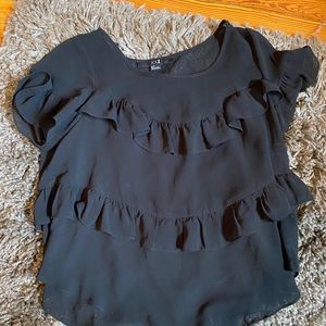 Forever21 sheer blouse